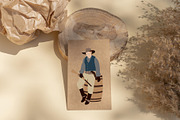 Abstract cowboy clipart, a Person Illustration by ApetekMarket (Thumbnail 6 of 8)