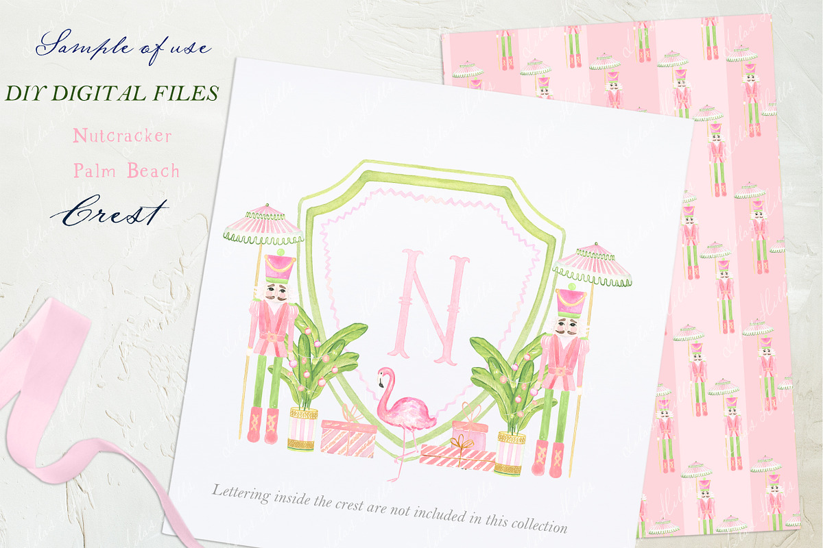 Nutcracker Christmas Crest, a Decorative Illustration by LABFcreations (Photo 3 of 4)