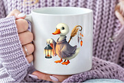 Halloween Goose Clipart, an Illustration by Pixels.Craft (Thumbnail 7 of 7)