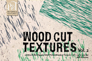 Wood Cut Textures Vol. 2