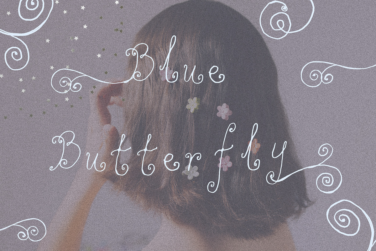 Handwritten Whimsy Curly Font, a Handwritten Font by Laras Wonderland (Photo 2 of 10)
