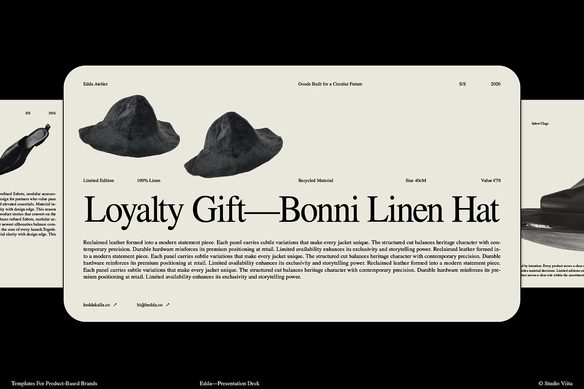 Brand Presentation Deck Template, a Presentation Template by Studio Viita (Photo 4 of 10)