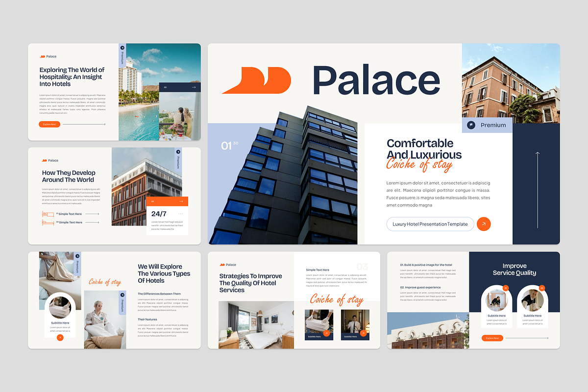 Luxury Hotel and Hospitality, a Presentation Template by YossyOneStd (Photo 2 of 6)