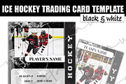 Ice Hockey Trading Card Template, a Card Template by Brenda Avila Designs (Thumbnail 2 of 2)