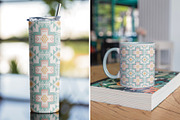 Pastel Southwestern Tribal Pattern, a Pattern Graphic by PPEthnicDecorPattern (Thumbnail 9 of 10)
