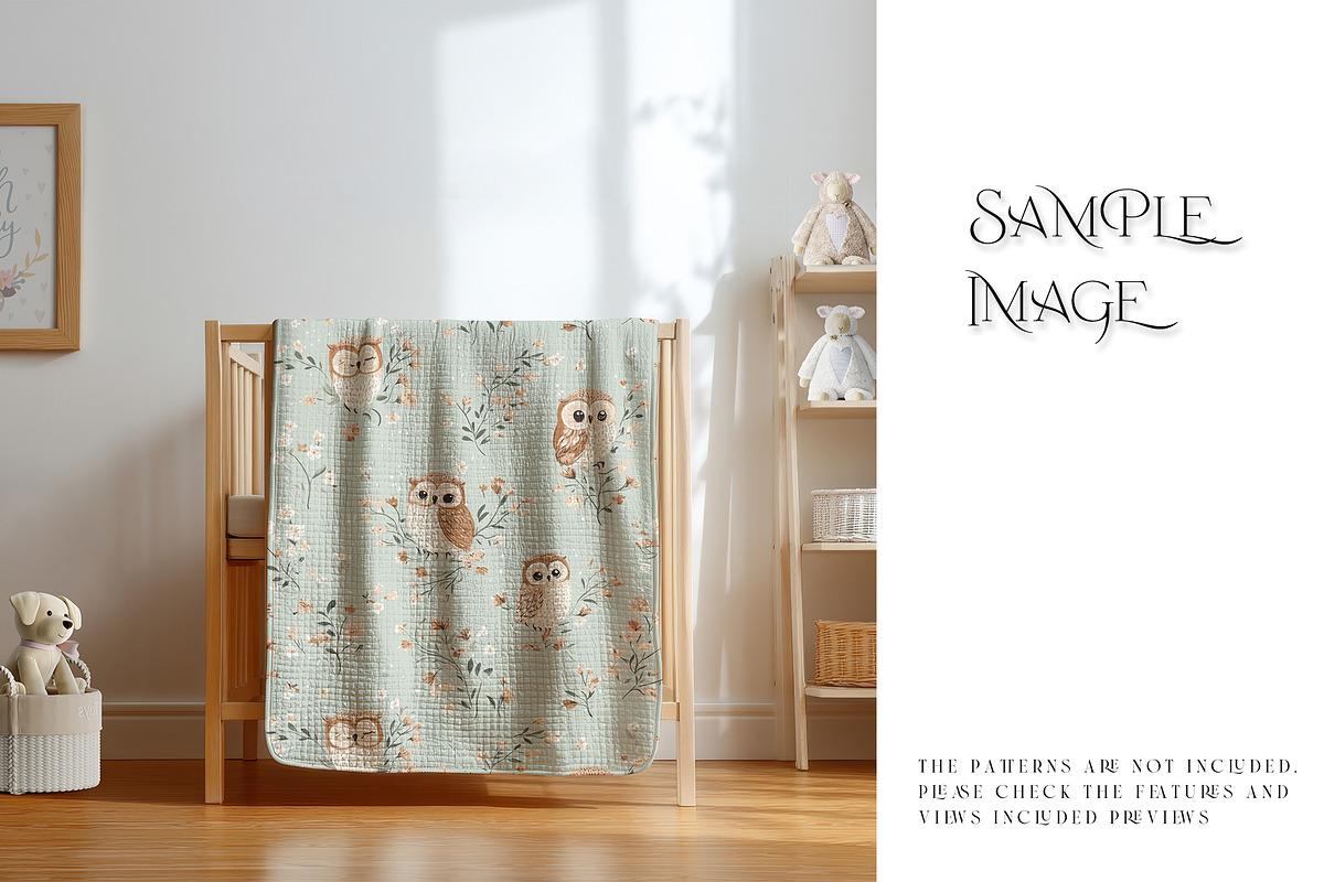 Baby Blankets PNG & PSD Mockups, a Product Mockup by mock-ups (Photo 16 of 18)