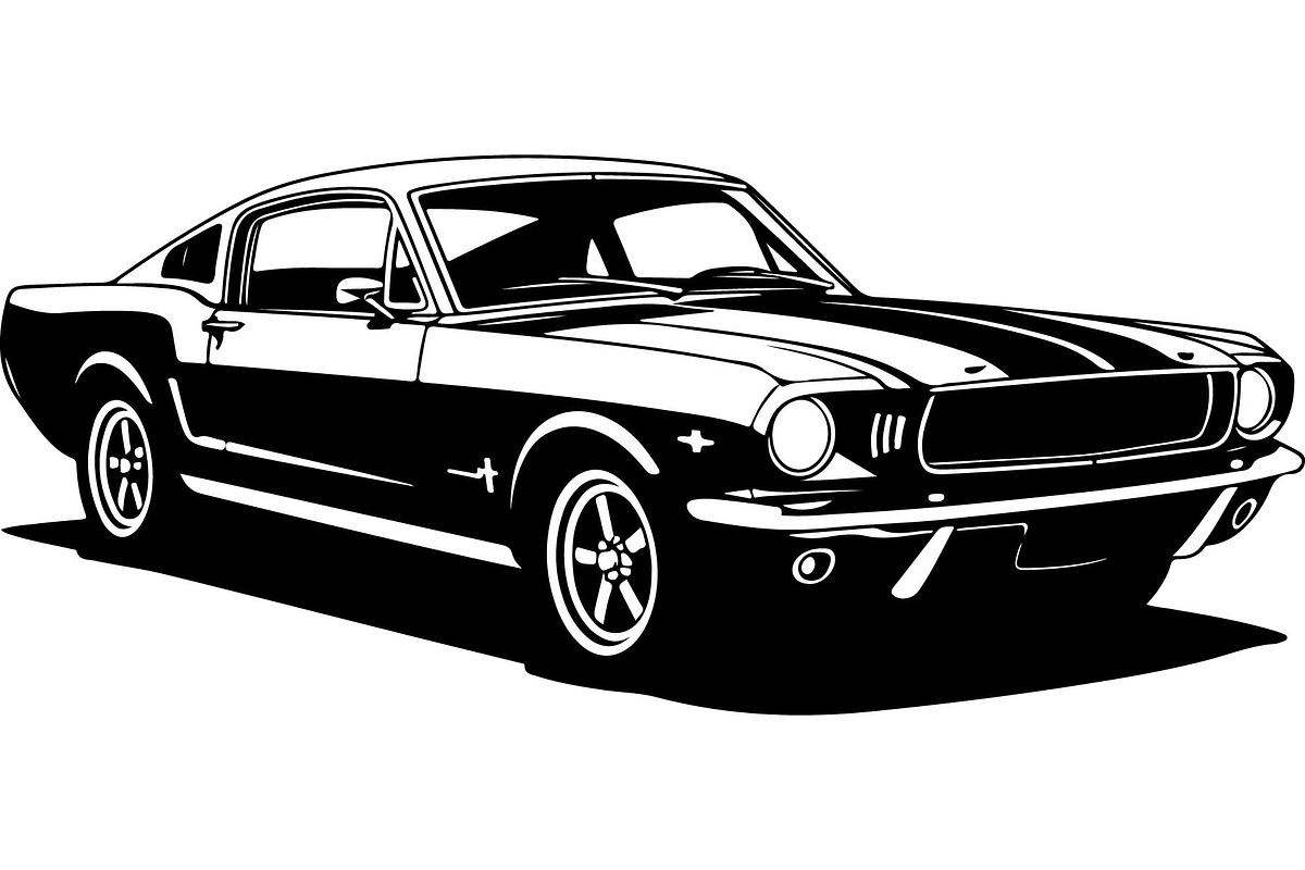Classic Muscle Car SVG Bundle, an Object Graphic by Creativeshirt (Photo 13 of 13)