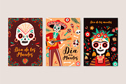 Day of the dead bundle, a Seasonal Illustration by Good Studio (Thumbnail 3 of 13)