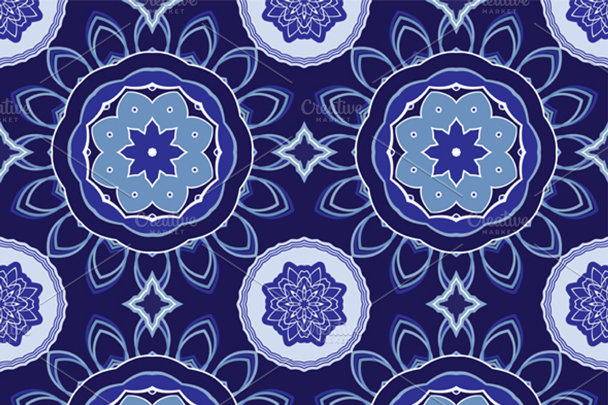 Squared background - 5 seamless pat. preview 3