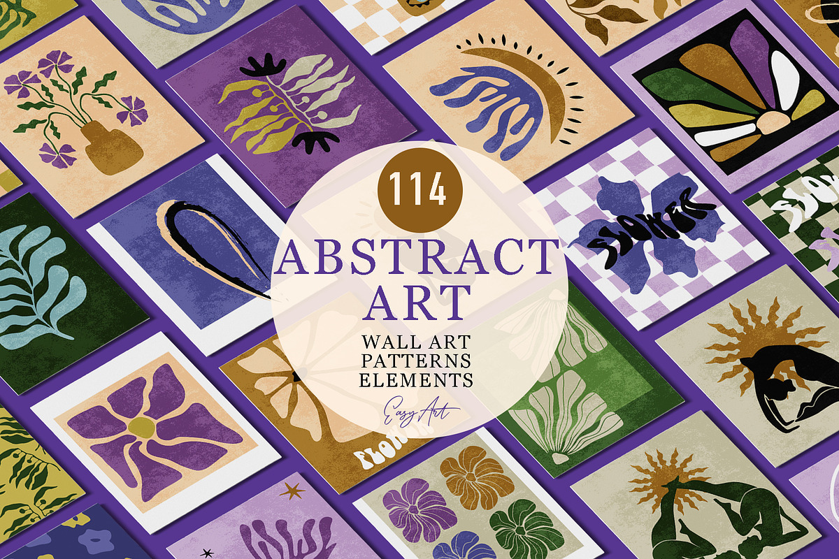 Abstract art & patterns collection, a Decorative Illustration by EasyArt (Photo 1 of 12)
