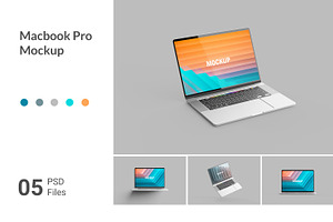 Minimal Macbook Pro Mockup