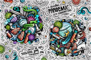 Epidemic Doodle Big Pack, a Healthcare Illustration by BALABOLKA (Thumbnail 7 of 12)
