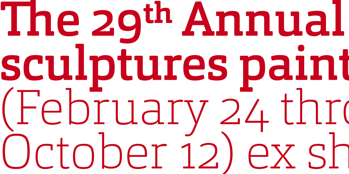 Orgon Slab, a Slab Serif Font by Hoftype (Photo 3 of 30)