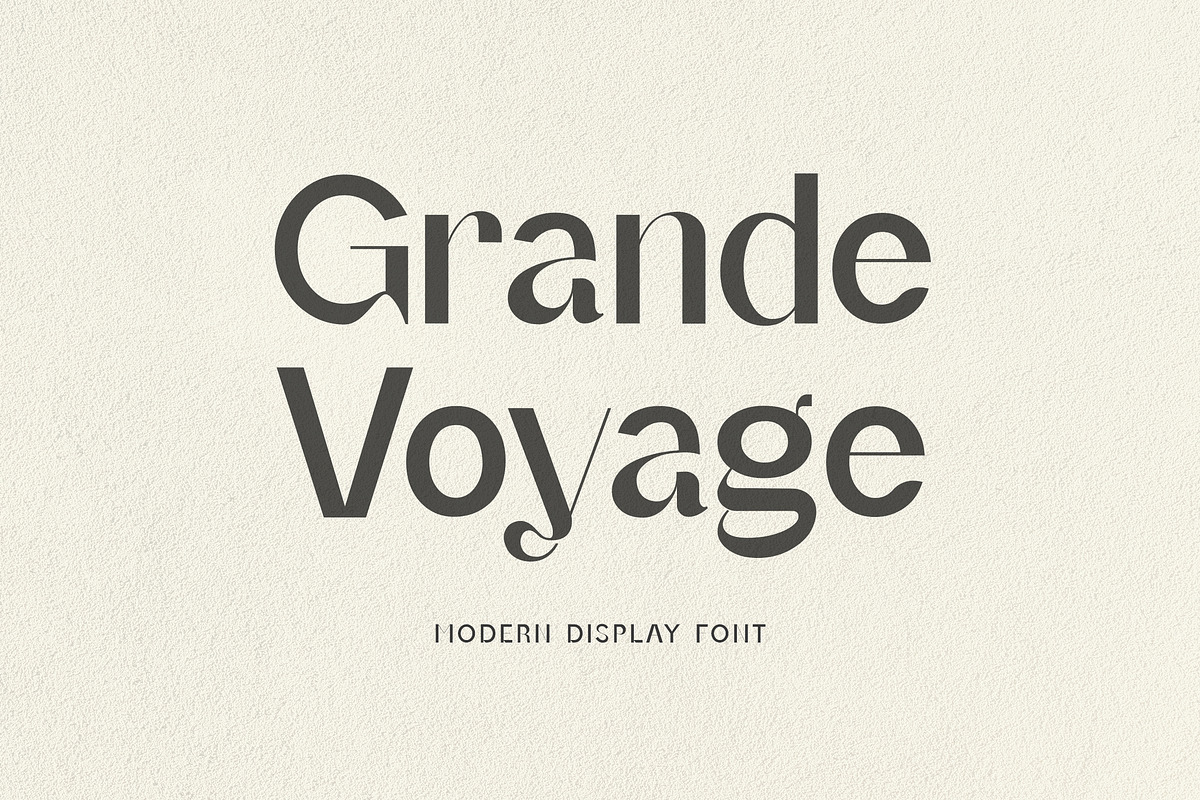 Grandeurs Modern Display Serif Font, a Serif Font by UICreative (Photo 1 of 12)