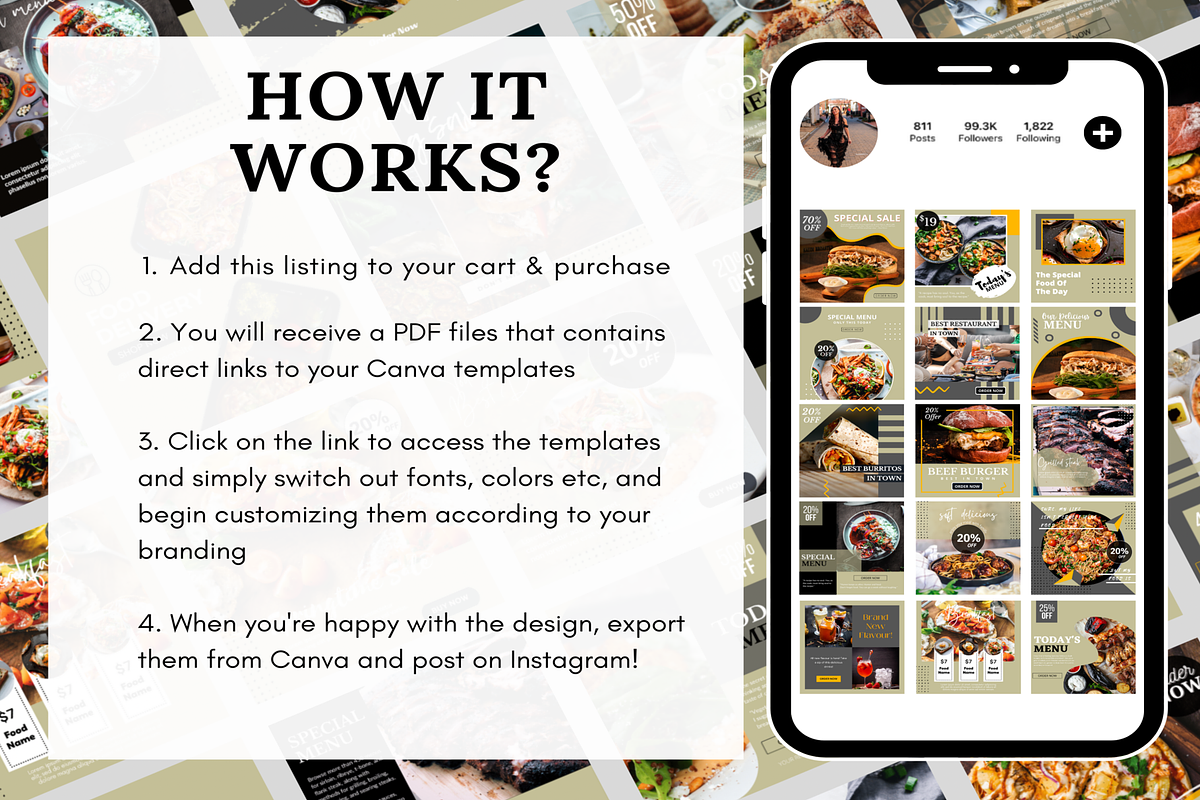 Animated Food Restaurant Instagram, a Social Media Template by LushBury (Photo 5 of 8)