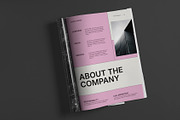 White Pink Annual Report, a Brochure Template by Neermana (Thumbnail 2 of 10)