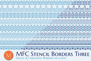 MFC Stencil Borders Three