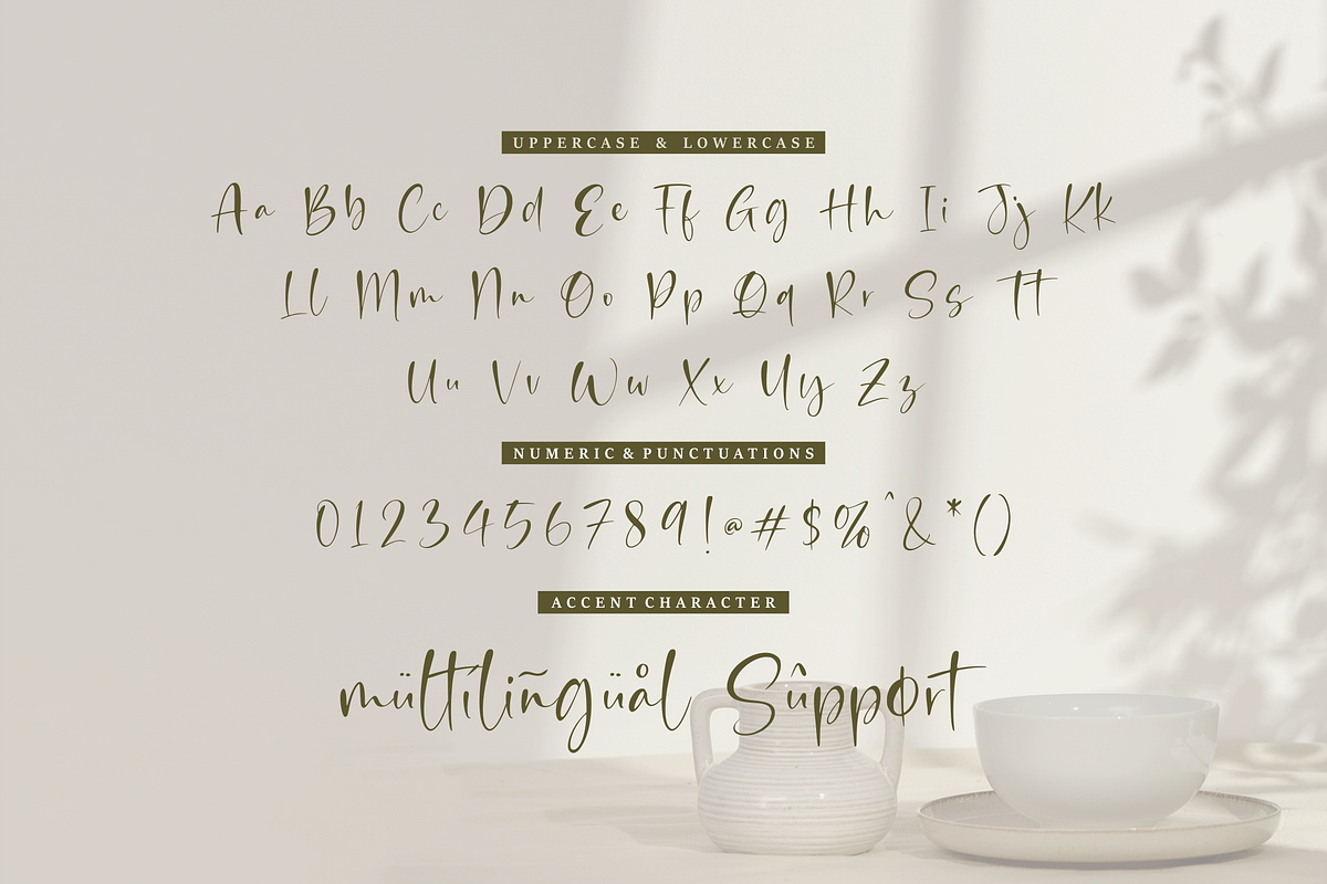Romantic Jasmine, a Handwritten Font by Essentials Studio (Photo 5 of 6)