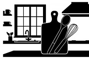 farmhouse kitchen wall decor design, an Illustration by Amazin_art (Thumbnail 11 of 33)