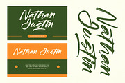 Scatqin Bounty Bold Brush Font, a Script Font by stylishtype.co (Thumbnail 5 of 20)