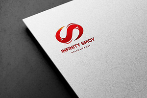 Infinity Spicy Pepper Logo Designs