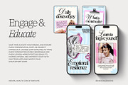 Mental Health Instagram Template, a Social Media Template by ZenSocialDesigns (Thumbnail 8 of 9)