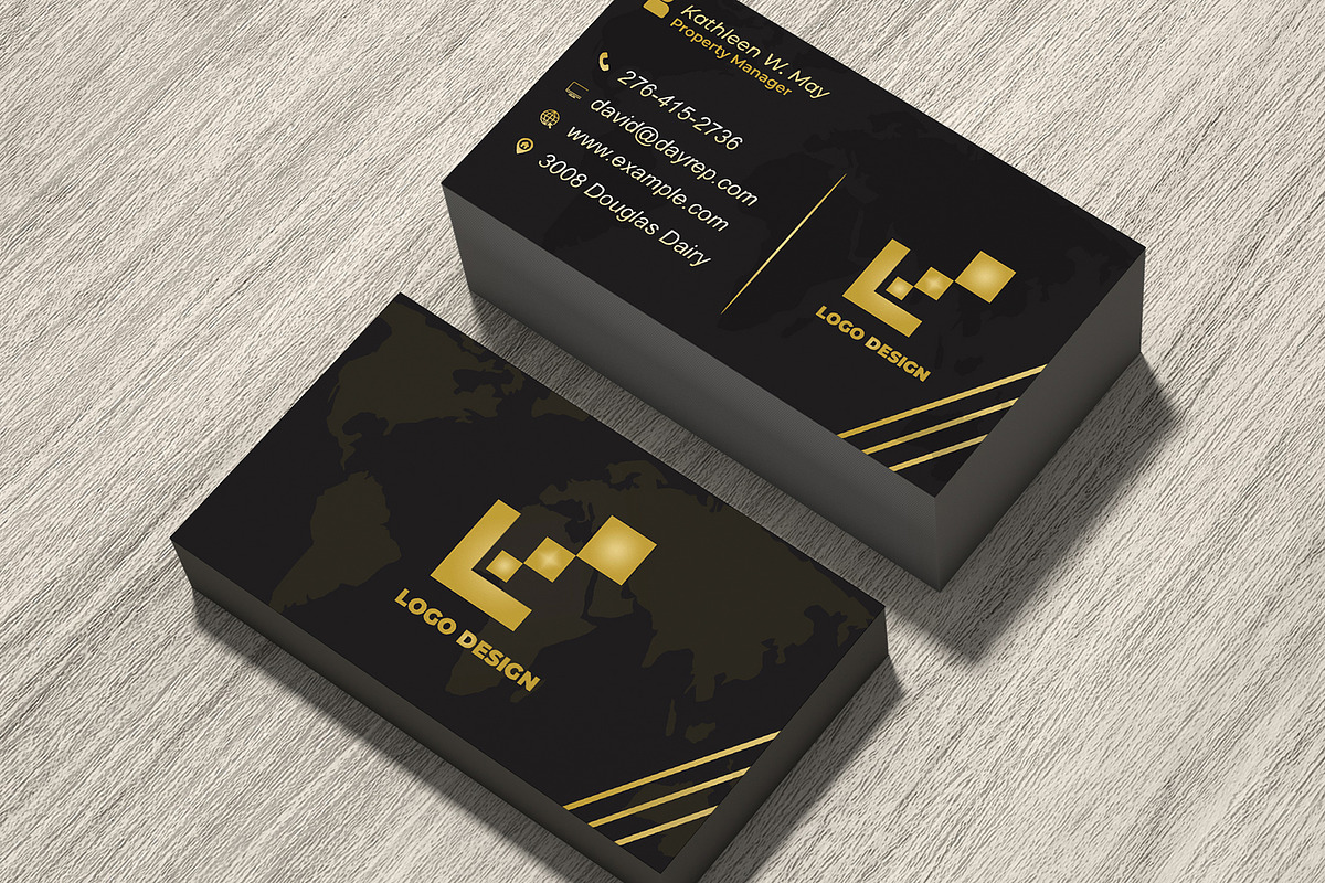 Luxury Corporate Business Card preview 5