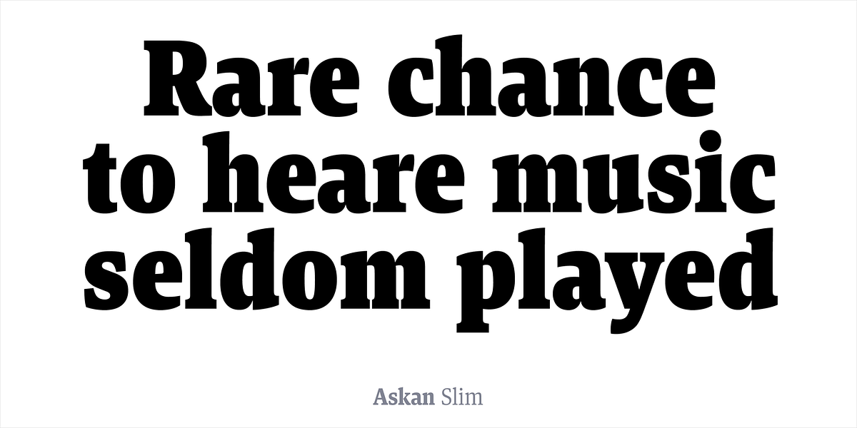 Askan Slim, a Serif Font by Hoftype (Photo 7 of 14)