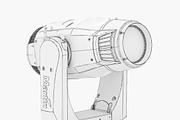 Stage Lighting Collection-14 PCS, an Object 3D Model by akerStudio (Thumbnail 113 of 309)