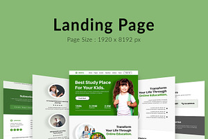 Online Education Landing Page