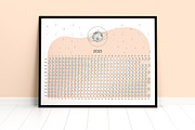 Moon Calendar 2023 Classic, a Stationery Template by land art (Thumbnail 8 of 9)