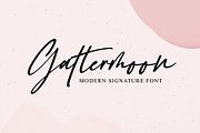Gattermoon // Modern Script Font, a Script Font by Yuby Creative (Thumbnail 1 of 6)