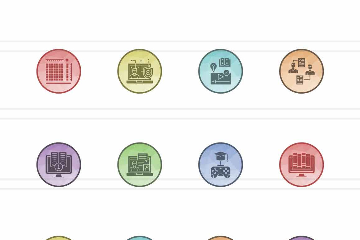 25 EdTech & AI Learning Icons., a Solid Icon by IconBunny (Photo 2 of 2)