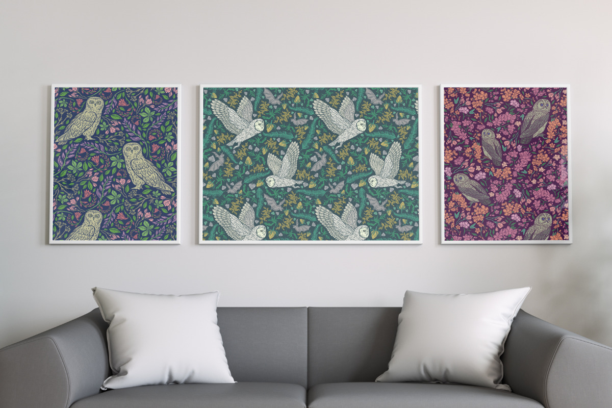 Owls graphic collection, a Decorative Illustration by Piñata (Photo 11 of 17)