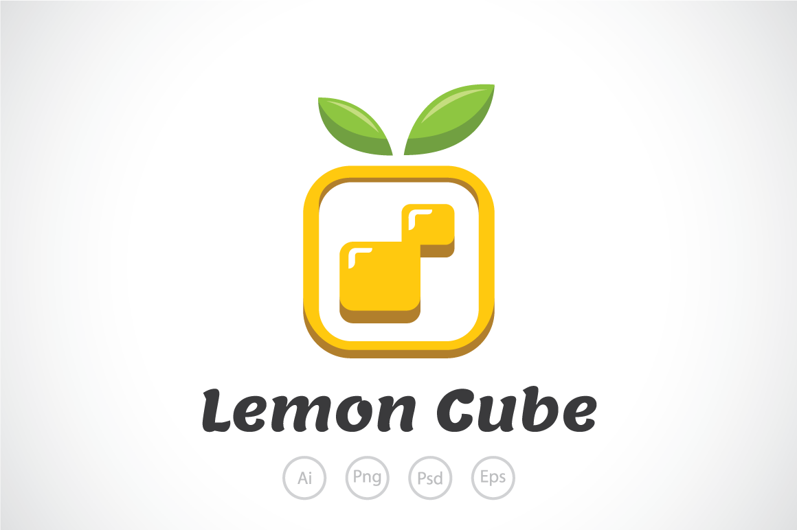 Lemon Cube Logo Template, a Branding & Logo Template by Heavtryq Design