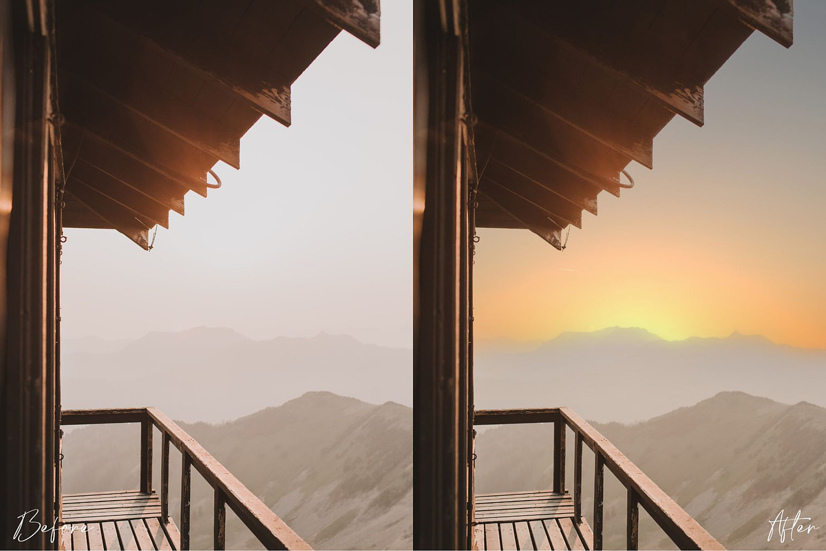 Moody Sunrise Photoshop Overlays, a Background Graphic by Prestige Photography (Photo 6 of 10)