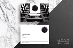 A solid business card of a realtor