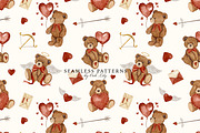 Whimsical Teddy Bear Love Collection, a Decorative Illustration by Ooh Lily (Thumbnail 14 of 15)