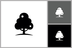 Simple Tree Silhouette Illustration, a Branding & Logo Template by quadrazo