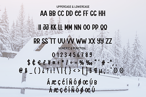 Winter Sweeter Script Font