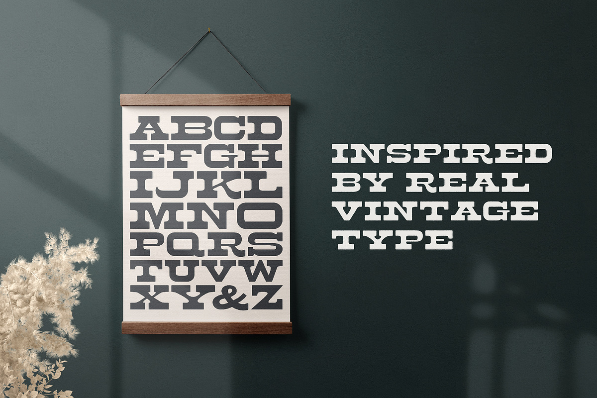 Palm Ridge Midcentury Southwest Font, a Serif Font by Molly Suber Thorpe (Photo 3 of 15)