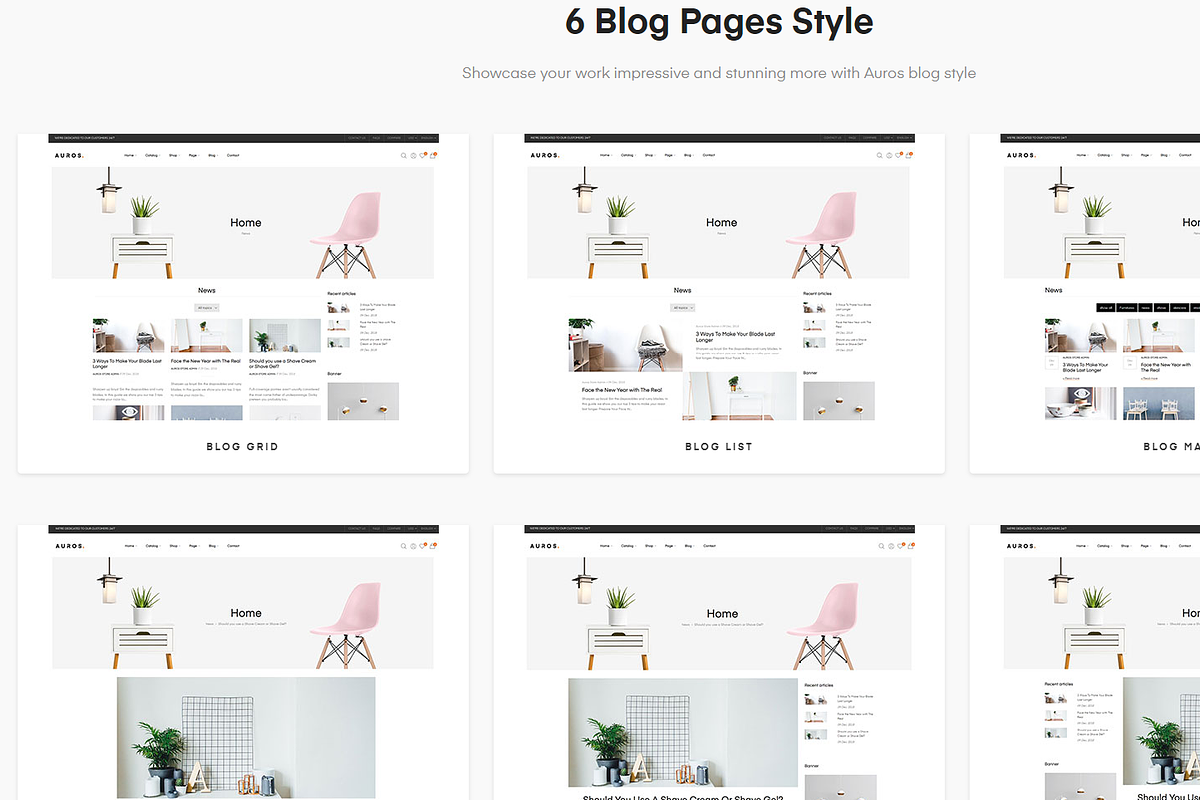 AUROS FURNITURE SHOPIFY THEME, a Shopify Template by junoshopify (Photo 4 of 6)