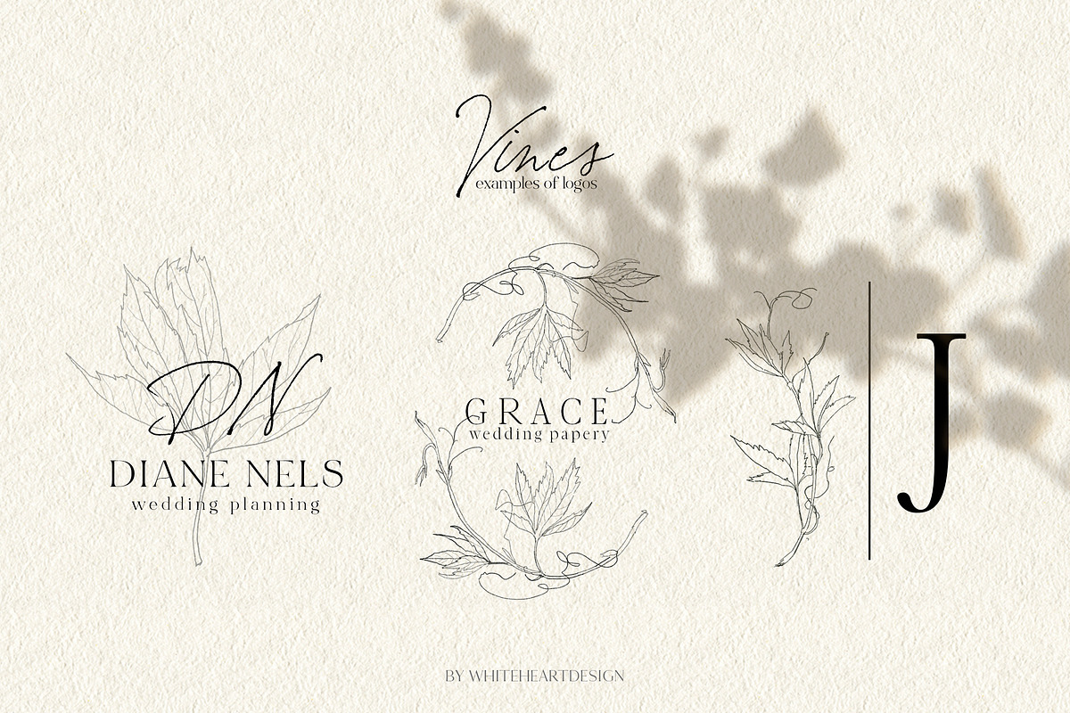 Vines Abstract Watercolor Clipart, a Decorative Illustration by whiteheartdesign (Photo 7 of 9)