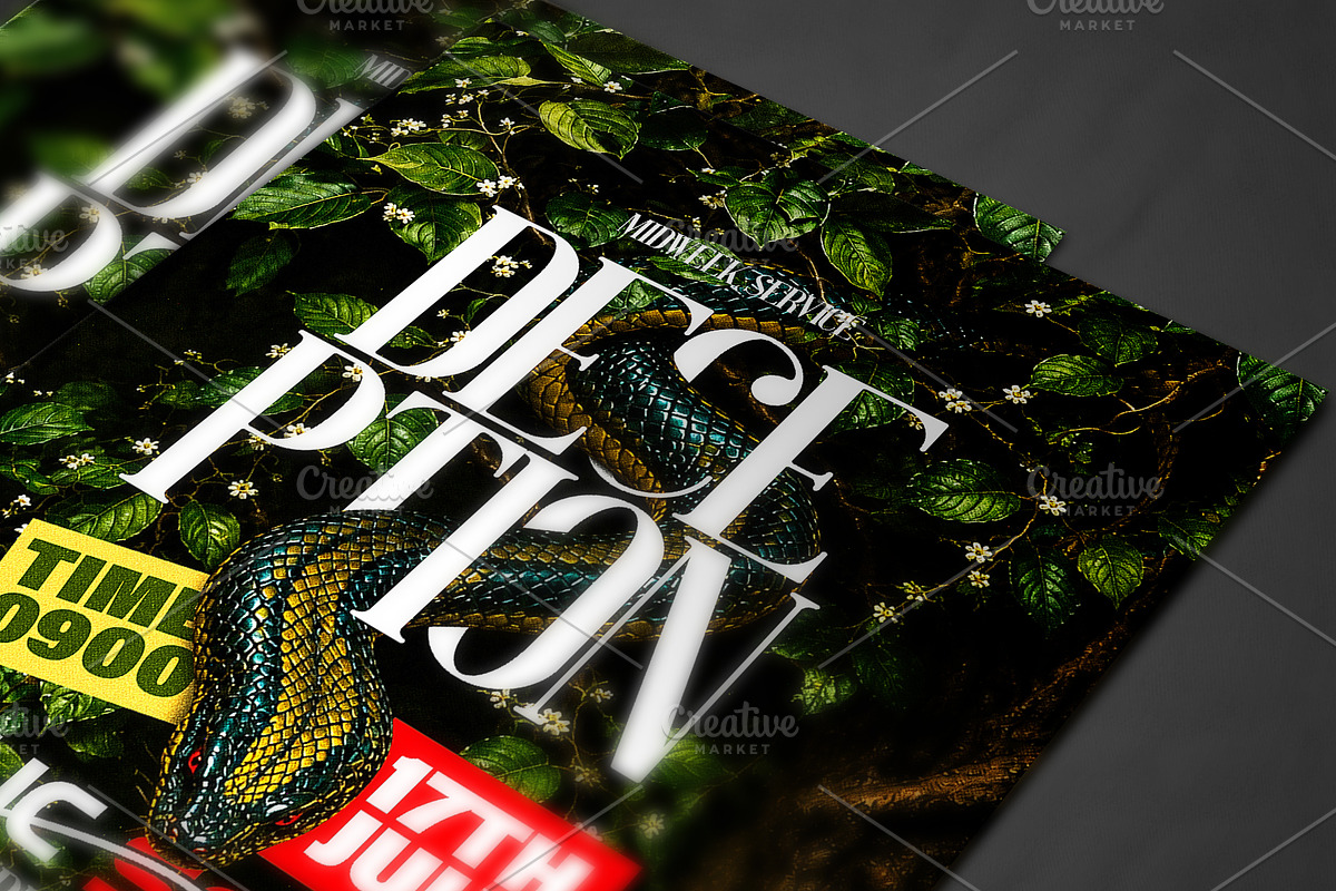 Adam and Evil Church Flyer Template, a Social Media Template by church flyer templates (Photo 2 of 12)
