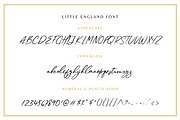 Little England Handwritten Font, a Script Font by etigletters (Thumbnail 11 of 11)