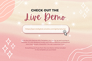 Soft Colors Website for Wix, a Landing Page Template by Parrot Designs (Thumbnail 3 of 4)