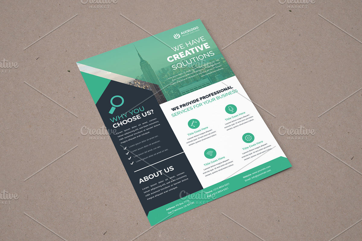 Flyer Template, a Flyer Template by Alice_s (Photo 6 of 10)