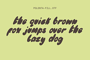 POLENTA — soft fluffy bubble font, a Handwritten Font by Studio Noppo (Thumbnail 3 of 5)