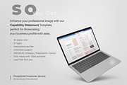 Capability Statement Template, Canva, a Brochure Template by Niofix (Thumbnail 5 of 6)