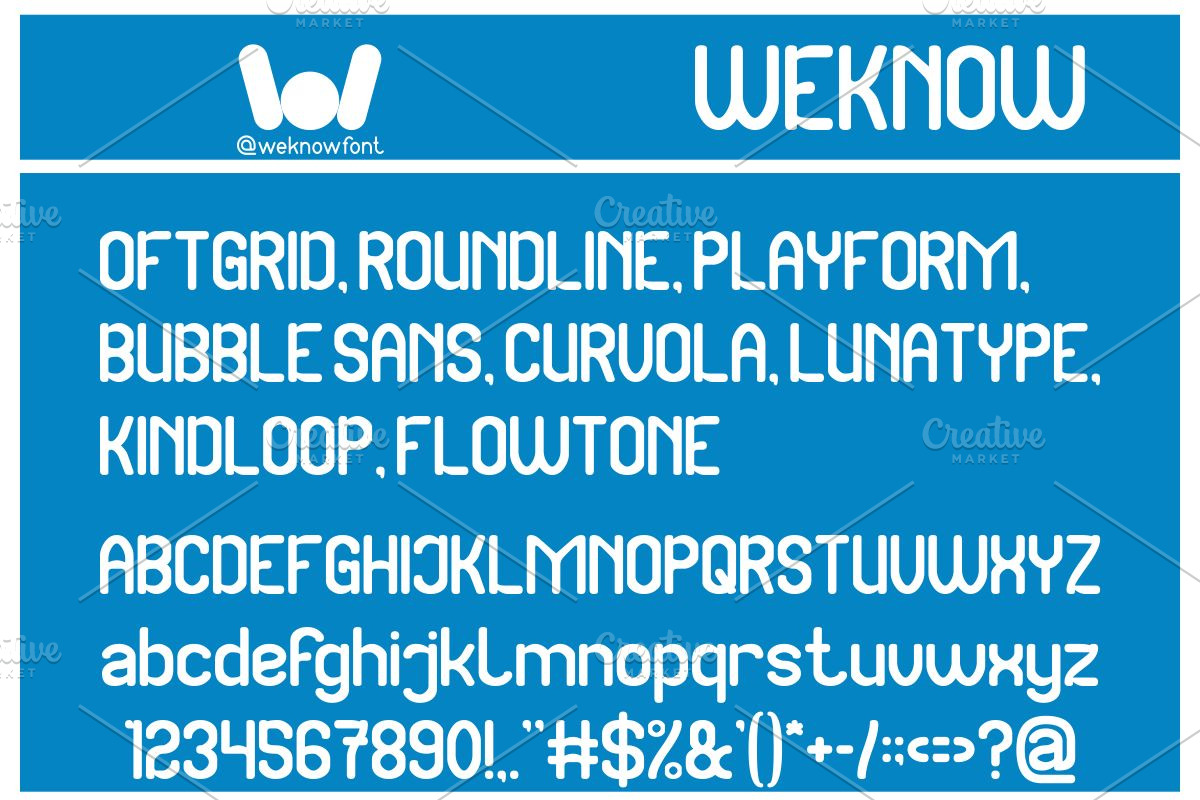 Smile World font, a Sans Serif Font by weknow (Photo 3 of 8)